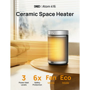 DREO DWSH06 10-in Portable Space Heater with Remote