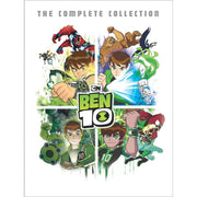 Warner Home Video Ben 10 Complete Collection DVD Set, Family-Friendly Animated Series, Over 80 Hours