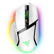Basilisk RZ01-04620200-R3U1 V3 Pro Customizable Wireless Gaming Mouse with Razer HyperScroll Tilt Wheel - White