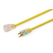 Hyper Tough SJTW123025YW Indoor/Outdoor Heavy Duty Extension Cord, 25'