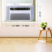 Hisense 8000 BTU Window Air Conditioner with ConnectLife App, Remote Control, 3 Modes, White, 350 Sq Ft, AAW08CW26