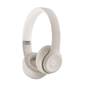 Beats by Dr. Dre Solo 4 On-Ear Wireless Headphones with Personalized Spatial Audio, Passive Noise Cancellation, Lightweight Sandstone
