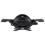 Weber Q 1200 1-Burner Portable Tabletop Propane Gas Grill in Black-51010001