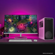 HP TG03-0003W OMEN 16L Gaming Desktop i5-14400F 2.5GHz NVIDIA GeForce RTX 4060 8GB 16GB RAM 1TB SSD Win 11 Home WHITE