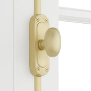 Signature Hardware 560259 Odette Brass Window Cremone Bolt - Satin Brass