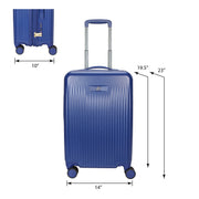 Beautiful BEAU25-20HSSTN  20-Inch Expandable Hardside Carry-On Luggage, Durable ABS Shell, 360-Degree Spinner Wheels, TSA-Approved Locks, Starry Night Blue or Porcini Taupe