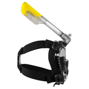 Body Glove BG22050SET-S/M-BLKYLW Aire Full Face Snorkel and Fins Set for Adults, Anti-Fo, S/M, Black/Yellow