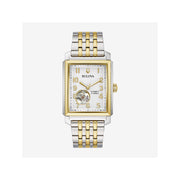 Bulova Classic Sutton Mens Automatic Two Tone Stainless Steel Bracelet Watch 98A308 - NO COLOR ONE SIZE