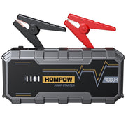 HOMPOW 7000A Car Jump Starter, 26000mAh Portable Battery Booster, 12V with LED Flashlight and USB Quick Charge 3.0, for Gas Engines up to 10L and Diesel up to 12L, G05