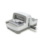 Sizzix Big Shot Manual Die-Cutting and Embossing Machine, 6-Inch Opening, Grey, Compact Portable Design, Includes Platform and Cutting Pads, 667085