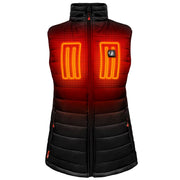 ActionHeat VIPRB-AHPVST-5V-W-B-L Women's 5V Battery Heated Puffer Vest, L