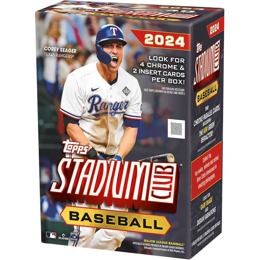 Topps 2024 Stadium Club Baseball Factory Sealed Value Box – VIPOutlet