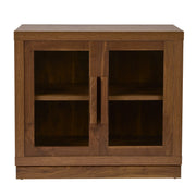 Better Homes & Gardens 443103 Ezra Accent Cabinet, Warm Walnut Finish