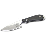 White River Knife & Tool 1 Pro Magnacut Fixed-Blade Knife, 3in CPM Magnacut Steel Blade, Black PVD, Textured G10 Handle, Kydex Sheath