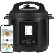 CHEF iQ 79388047 Multi-Functional Smart Pressure Cooker, Black, 6 Qt