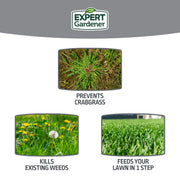 Expert Gardener 100546874 Weed & Feed Plus Crabgrass Control, Lawn Fertilizer 18-0-1, 12 lb. Prevents up to 5 Months
