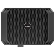 Jensen JW6A Underseat Amplified Subwoofer, 600-Watt Class D Amplifier, Compact 6-Inch Slim Design