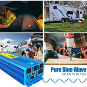 LVYUAN F-2000P 2000 Watts/4000 Watts Pure Sine Wave Power Inverter