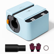 HTVRONT A200 Auto Tumbler Heat Press Machine, Full-Cup Transfer, Adjustable Pressure up to 155 lb, 4 Memory Modes, Blue