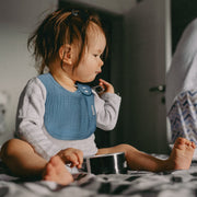 Gllquen SRW5003 Baby Muslin Bibs for Baby Boys Girls, Organic Muslin Baby Bib, 5-Pack