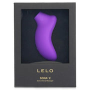 LELO Sona 2 Clitoral Stimulator, Rechargeable, Waterproof, Ultra-Soft Silicone, 12 Pleasure Settings, Purple, 7895