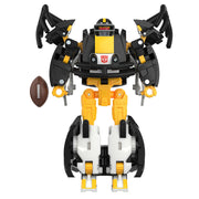 Hasbro Transformers Pittsburgh Steelers Steelsmash Action Figure, 5.5-Inch Robot to Football Helmet Convertible with Mini Football and Helmet Accessories, 7H1CBT94STJA