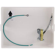 Dual-Lite EVHCEZP Back Plate for EVH-Series Emergency Lighting, White