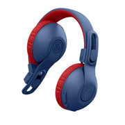 JLab JBuddies Studio 2 On-Ear Kids Wireless Headphones, Blue/Red