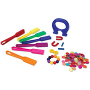 Learning Resources Super Magnet Lab Kit, 124 Pieces