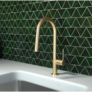 HANSGROHE 72846251 Talis N Gold High Arc Kitchen Faucet, Kitchen Faucets with Pull Down Sprayer, Faucet for Kitchen Sink