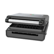 George GRS6090BX Foreman Contact Smokeless - Ready Grill, Stainless Steel