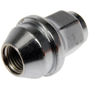 Dorman 611-008 Chrome Cone Seat Dometop Capped Lug Nuts, M14-1.50 Thread, 21mm Hex, 44.5mm Length, Pack of 10, Carbon Steel