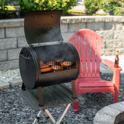 Char-Griller CG30041425 Portable Pro Portable Charcoal Grill and Side Fire Box