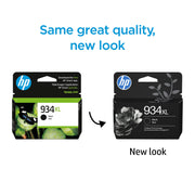 HP 934XL High Yield Black Ink Cartridge, 1000 Page Yield, Compatible with OfficeJet Pro 6230 6830 6830c 6835, C2P23AN