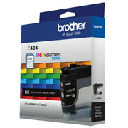 Brother LC404BKW Genuine LC404BK Black INKvestment Tank Printer Ink Cartridge