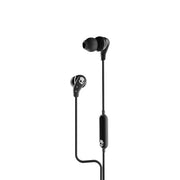 Skullcandy S2SXY-P937 In-Ear Sport Wired Earbuds, Microphone, Black