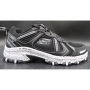 Skechers 179097S Hillcrest Women's Sneakers, Black/White, Size: 7-7.5