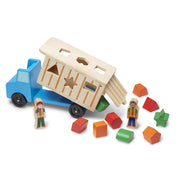 Melissa & Doug 9397 Shape-Sorting Dump Truck