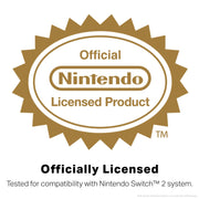 PowerA Advantage Wired Controller for Nintendo Switch 2, Mushroom Kingdom Edition, Hall Effect Thumbsticks, Mappable Buttons, On-Board Audio Controls, 10-Foot USB-C Cable