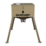 Outcast Outdoors Fdr0350asx Spin Cast Deer Feeder