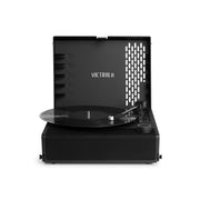 Victrola VSC-750SB-BLK Revolution GO 3-Speed Bluetooth Portable Record Player with Built-in Speakers