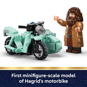 LEGO Harry Potter Hagrid & Harry's Privet Drive Escape Building Toy, 124 Pieces, Multicolor, Ages 8+, 6588698