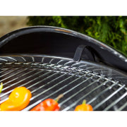 Weber Original Kettle Charcoal Grill, 22 Inch, Porcelain Enamel Finish, Black, 1502352