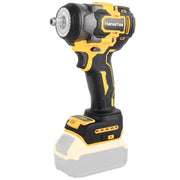 HarvoTex Cordless Impact Wrench, 1/2 Inch Brushless Motor, 600 Nm High Torque, 3-Speed Control, LED Light, Yellow
