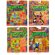 Playmates Toys Teenage Mutant Ninja Turtles Classic Mutants 4 Pack Action Figures with Accessories, Poseable, Multicolor, 4 Inches, 84116