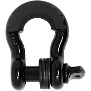 Polaris Heavy-Duty Steel Shackle, 3/4 in Diameter, 9,500 lbs Load Capacity, 32,500 lbs Break Strength, Secure 7/8 in Locking Pin
