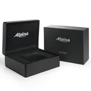 Alpina AL-372N4S6 Startimer Pilot 44mm Stainless Steel Case Brown Calfskin Anti-Reflective Sapphire Men's Watch