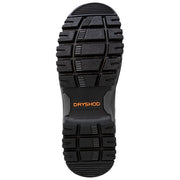 Dryshod MDC-MH-BK-010 Mudcat Hi Waterproof Rubber Boots for Men - Black/Orange - 10M