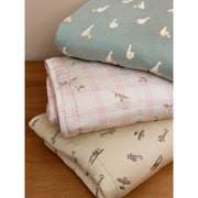 Modern Moments Baby Blanket, Neutral Super Soft Quilted, Gray, 40 x 30 in