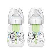 Dr. Brown's WB52014 Anti-Colic Options+ Wide-Neck Baby Bottle, 5 fl oz/2 Pack